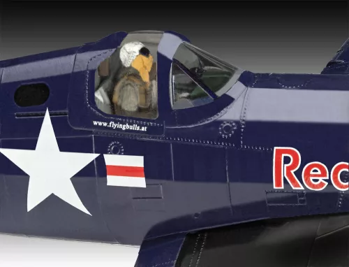 Revell Gift Set Flying Bulls F4U-4 Corsair – 1:48 repülőgép makett