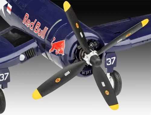 Revell Gift Set Flying Bulls F4U-4 Corsair – 1:48 repülőgép makett
