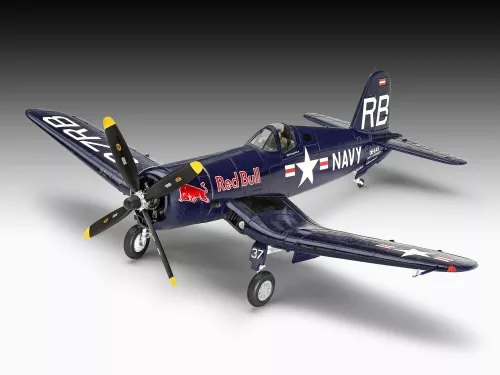 Revell Gift Set Flying Bulls F4U-4 Corsair – 1:48 repülőgép makett