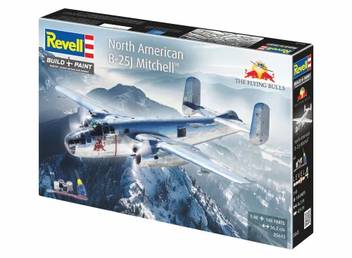 Revell Gift Set North American B-25J Mitchell – 1:48 repülőgép makett