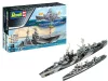 Revell Gift Set Pacific Warriors (USS Fletcher & USS Indianapolis) – 1:700 hadihajó makett szett