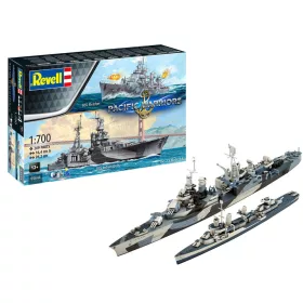   Revell Gift Set Pacific Warriors (USS Fletcher & USS Indianapolis) – 1:700 hadihajó makett szett