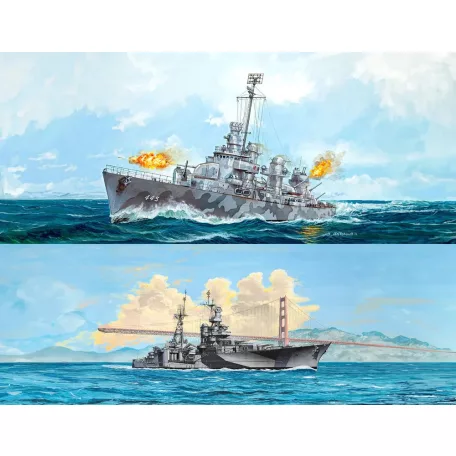 Revell Model Set Pacific Warriors 1:700 hajó makett 05644R