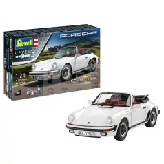   Revell Gift Set Porsche 911 G-Model Cabrio 50th Anniversary autó makett 05646R