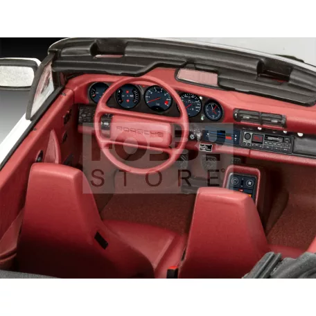 Revell Gift Set Porsche 911 G-Model Cabrio 50th Anniversary autó makett 05646R