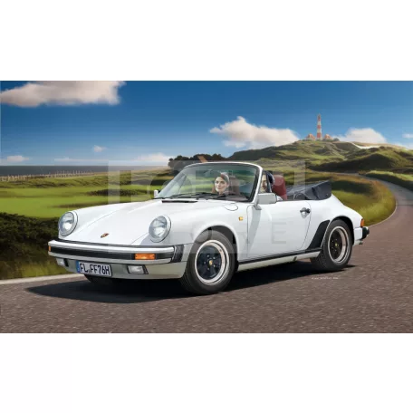Revell Gift Set Porsche 911 G-Model Cabrio 50th Anniversary autó makett 05646R