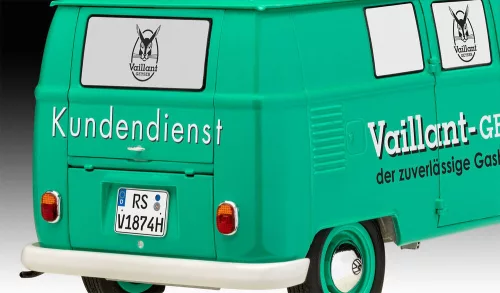 Revell Gift Set Volkswagen T1 Bus (150 Years of Vaillant) – 1:24 kisbusz makett
