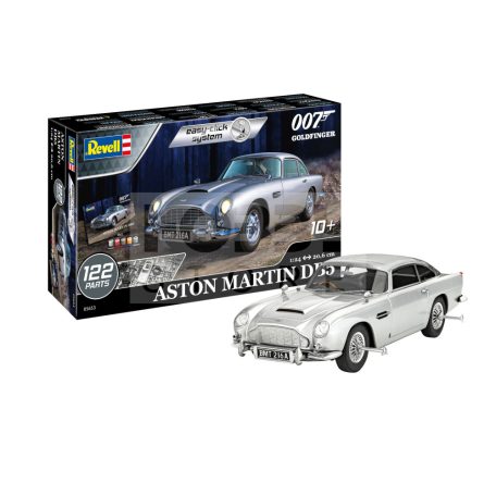 Revell Gift Set Aston Martin DB5 - James Bond 007 Goldfinger 1:24 autó makett 05653R