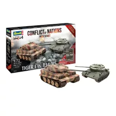   Revell Model Set Geschenkset "Conflict of Nations WWII Series" 1:72 harcjármű makett 05655R