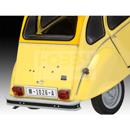 Revell Gift Set Citroen 2CV James Bond 007 For Your Eyes Only 1:24 autó makett 05663R