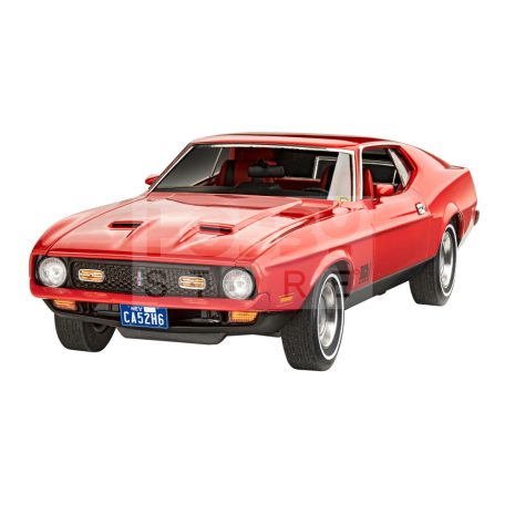 Revell Gift Set Ford Mustang Mach 1 - James Bond 007 Diamonds Are Forever 1:25 autó makett 05664R