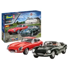   Revell Gift Set "100 Years Jaguar" 1:24 autó makett 05667R