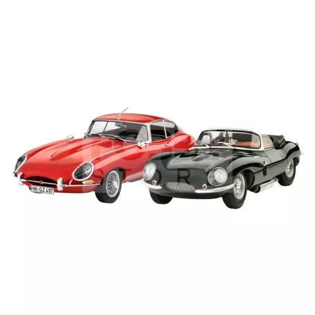 Revell Gift Set "100 Years Jaguar" 1:24 autó makett 05667R