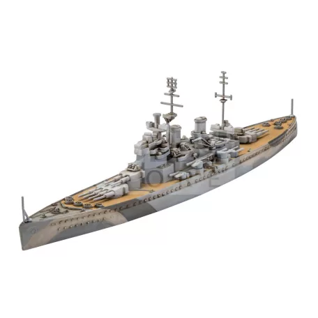 Revell First Diorama Set - Bismarck Battle 1:1200 hajó makett 05668R