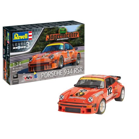 Revell Gift Set 50 Years of Jagermeister Motorsport 1:24 autó makett 05669R