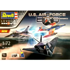   Revell Gift Set US Air Force 75th Anniversary 1:72 repülőgép makett 05670R