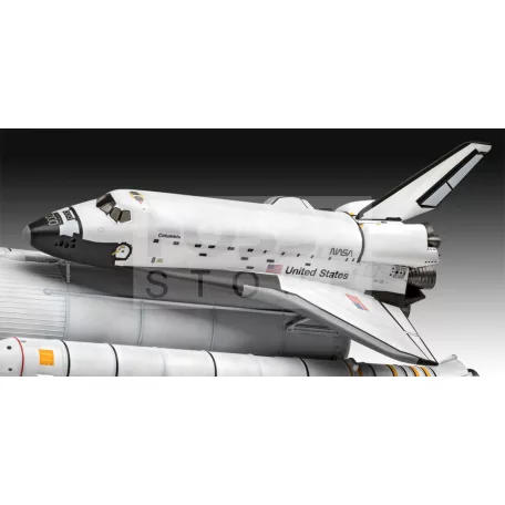 Revell Gift Set Space Shuttle & Booster Rockets, 40th. Anniversary 1:144 űrhajó makett 05674R