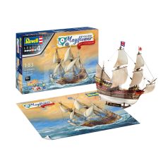   Revell Gift Set Mayflower 400th Anniversary 1:83 hajó makett 05684R