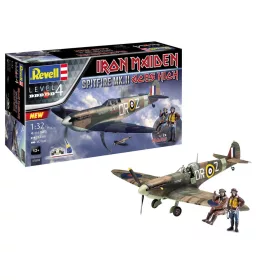   Revell Gift Set Iron Maiden Spitfire Mk.II "Aces High" – 1:32 repülőgép makett