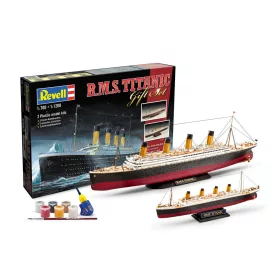   Revell Gift Set R.M.S. Titanic Twin Set – 1:700 és 1:1200 hajó makett szett