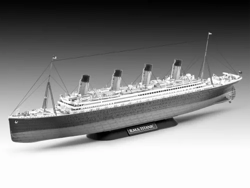 Revell Gift Set R.M.S. Titanic Twin Set – 1:700 és 1:1200 hajó makett szett