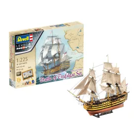   Revell Gift Set HMS Victory (Battle of Trafalgar) – 1:225 vitorláshajó makett