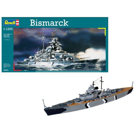 Revell Bismarck 1:1200 hajó makett 05802R