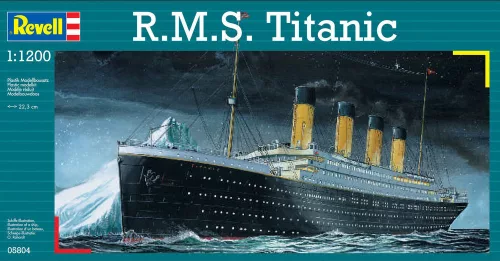 Revell R.M.S. Titanic – 1:1200 hajó makett