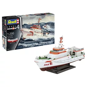 Revell Hermann Marwede – 1:200 mentőhajó makett