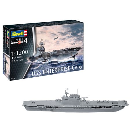 Revell USS Enterprise 1:1200 hajó makett 05824R