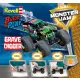 Revell Build & Play Monster Jam Grave Digger – 1:25 autó makett