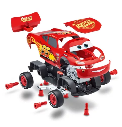 Revell Build & Play Lightning McQueen Disney-Cars (Light & Sound) – 1:20 autó makett