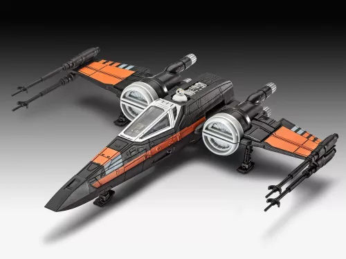 Revell Build & Play Poe's X-Wing Fighter (Sound) – 1:78 űrhajó makett