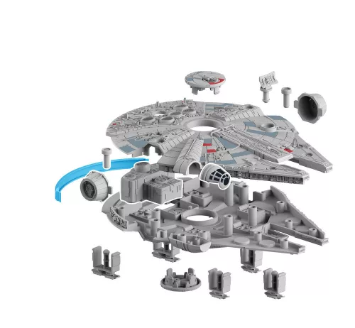 Revell Build & Play Millennium Falcon (Light/Sound) – 1:164 űrhajó makett