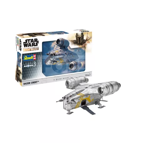 Revell Star Wars The Mandalorian: The Razor Crest 1:72 űrhajó makett 06781R