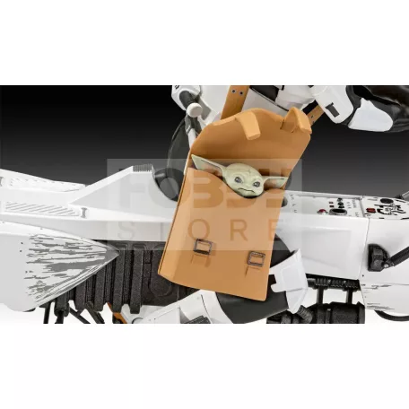 Revell Star Wars Speeder Bike: The Mandalorian 1:12 űrhajó makett 06786R