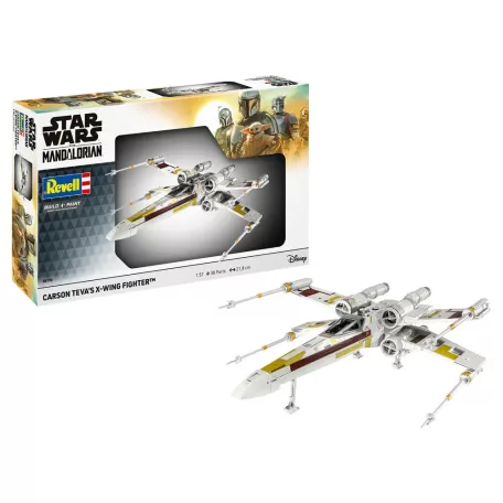 Revell Star Wars Carson Teva's X-Wing Fighter: The Mandalorian 1:57 makett 06790R