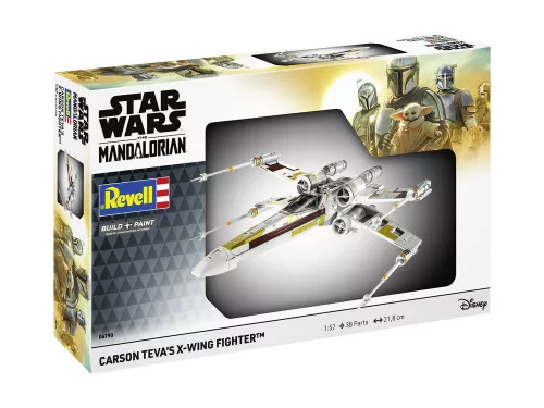 Revell Carson Teva's X-Wing Fighter: The Mandalorian – 1:57 űrhajó makett