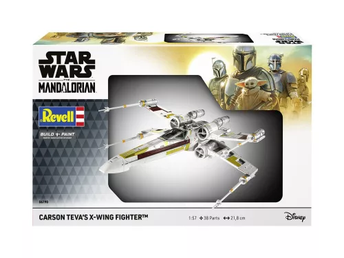Revell Carson Teva's X-Wing Fighter: The Mandalorian – 1:57 űrhajó makett