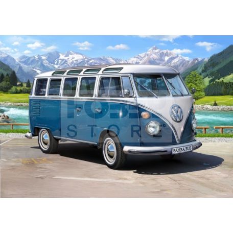 Revell VW Typ 2 T1 Samba Bus 1:16 autó makett 07009R