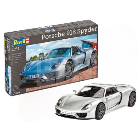 Revell Porsche 918 Spyder 1:24 autó makett 07026R