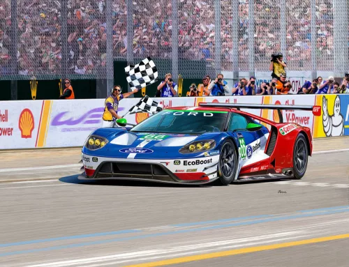 Revell Ford GT Le Mans 2017 – 1:24 versenyautó makett