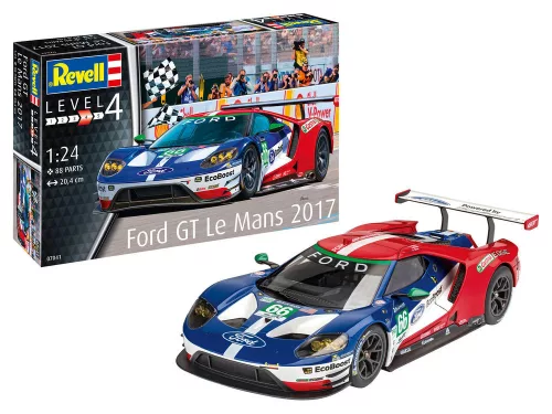 Revell Ford GT Le Mans 2017 – 1:24 versenyautó makett