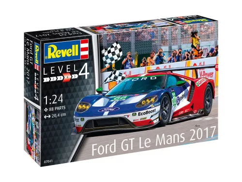 Revell Ford GT Le Mans 2017 – 1:24 versenyautó makett