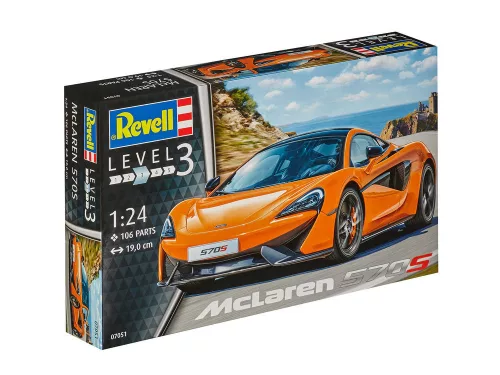 Revell McLaren 570S – 1:24 autó makett