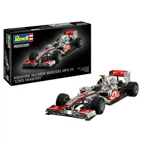   Revell Vodafone McLaren Mercedes MP4-25 L. Hamilton – 1:24 versenyautó makett