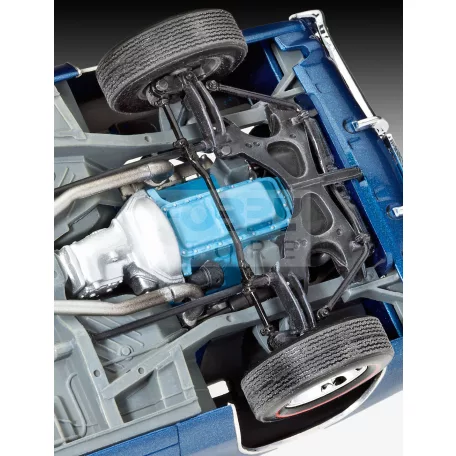 Revell 1968 Dodge Charger R/T 1:25 autó makett 07188R