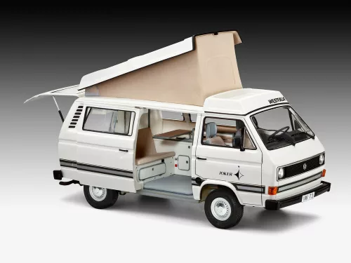 Revell Volkswagen T3 Camper – 1:25 kisbusz makett