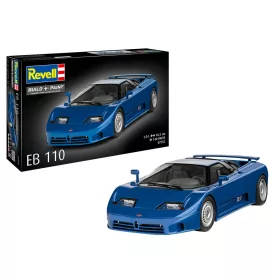 Revell Bugatti EB110 – 1:24 versenyautó makett