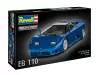 Revell Bugatti EB110 – 1:24 versenyautó makett